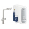 Grohe Blue Home - Drezová batéria s chladiacim zariadením a filtráciou, supersteel 31454DC1
