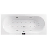 Santech COMFORT ELAN obdĺžniková masážna vaňa 170x75 cm COMFELA170