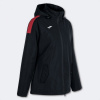TRIVOR ANORAK BLACK RED L