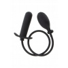 Inflatable Smooth Plug Starter (Black), nafukovací análny kolík