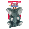 KONG Comfort Kiddos Elephant - plyšová hračka pre psa, slon s odnímateľným pískadlom - S