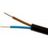 KÁBEL 2x2,5 mm2 KABEL YKY 2x2,5 DRÔT 2,5 mm2 ZEMNÝ 1 m