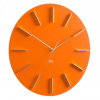 Dětské designové nástěnné hodiny Future Time FT2010OR Round orange 40cm