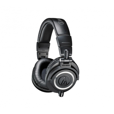 audio-technica ATH-M50x (Audio-technica prináša jedinečný model, kde sú vylepšené konštrukčné a dizajnové veci ako sú náušníky, skladací hlavový most...)