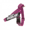 Julius-K9 IDC Color&Gray Belt Harness Pink - postroj na opasok, postroj pre psa, fuchsiová - Mini