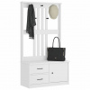 zahrada-XL Halový strom SANDNES biela 87x40x159,5 cm masívna borovica 4010495