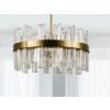 NEDES LED krištáľový luster + diaľkový ovládač 80W - J6335/C