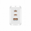 RÝCHLA NABÍJAČKA USB C UNIVERZÁLNA 3x USB 67W 65W TYP C + KÁBEL USB C 100W