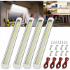 4X LED STROPNÉ SVETLO DO AUTA INTERIÉRU BUS 12V 120LED 30cm