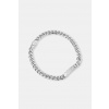 Guess náramok pánsky z nehrdzavejúcej ocele 4G FRONTIERS JUMB06.031JW strieborná L