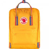 Fjällräven Kånken Rainbow Warm Yellow-Rainbow Pattern 16 l