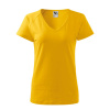 Tričko dámske MALFINI® Dream 128 žltá veľ. S