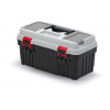 PROSPERPLAST box na náradie 47x25,6x23,8cm OPTIMA KOP5025-4C čierny-sivý Kistenberg