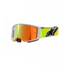 Brýle SUPERTECH CORP, ALPINESTARS (žlutá fluo/šedá, zrcadlové červené plexi) 2025