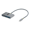 STARTECH 4-Port USB-C Hub with 100W PD 5Gbps, STARTECH 4-Port USB-C Hub with 100W PD 5Gbps - 5G2A2C 5G2A2CPDB-USB-C-HUB