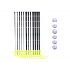 Unihoc CHALLENGER 29 black čierna, 92cm (=102cm), (13 - 15 rokov)