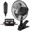 Automobilový ventilátor LTC LXWTS2 24 V čierny