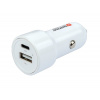 SKROSS USB A+C nabíjací autoadaptér Dual Car Charger, 65W PD