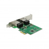 DELOCK PCI Express Karte 2 x Gigabit LAN (89999)