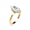 iZlato Forever Obruč zo žltého zlata solitaire pre 2ct diamant Anna, 18K CSTM3750-200