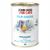 Mokré krmivo pre mačky Bažant Four Seasons John Dog for Cats 400g
