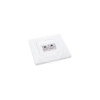 Zásuvka Solarix CAT6 STP 2 x RJ45 pod omítku bílá SX9-2-6-STP-WH