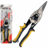 Priame nožnice na strihanie plechu 250 mm - Yato 99O (Yato Rezací list priame listy 250 mm yt-1962)
