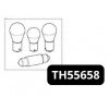Bulb-set midipoint VI Thule 55658