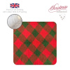 DRYBED Premium Vet Bed XMAS Káro diagonal 150 x 100 cm