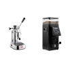 La Pavoni Europiccola Lusso + Rancilio STILE, black