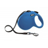 Flexi New Classic L pásek 5 m, max. 50 kg, - modrá