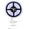 SOLIGHT 04150690 LED světelný pás s testrem, 5m, sada s 12V adaptérem, 4,8W/m, IP65, studená bílá WM50-65T
