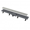 Alca Sprchový žlab 55 cm plast šedá mat zebra APZ10-550M