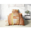 Dreamy Linens Obliečky bavlnené karamelové Tropic listy