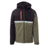 PAYPER WISE PAD S00096-0489 / Zimná pánska softshellová bunda - military green/black XXS