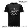 Tričko RANGER® - KARATE S Čierna