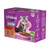 Whiskas junior mäsový výber v šťave, hovädzie, kura, jahňa, hydina 12 x 85 g