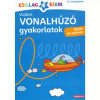 Veselé cvičenia na ťahanie čiar - Písmená a čísla