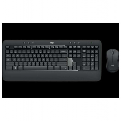 Logitech set MK540 ADVANCED, Bezdrátová klávesnice + myš/ 2.4GHz/ USB přijímač/ CZ/SK/ černý (920-008688)