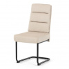 Autronic Jedálenská stolička, béžová, látka, DCL-P3107 CRM2