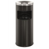Odpadkový kôš, ohňovzdorný, okrúhly, s popolníkom, DURABLE 