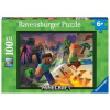 Ravensburger Puzzle - Minecraft: Monstra z Minecraftu - 100 dílků XXL