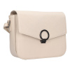 Dámská kožená kabelka - krémová - LAGEN (Česká kožená kabelka od firmy LAGEN)