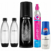Saturátor na plynovanie vody SodaStream Terra 2x0,5l + 1l valec kniha