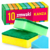 Kuchynská hubka na umývanie riadu, sada 10 kusov