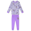 Dievčenské pyžamo - KUGO MP1326, šedá / fialková Farba: Sivá, Veľkosť: 98-104