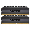 PATRIOT Viper 4 Blackout 16GB DDR4 3000 MHz / DIMM / CL16 / Heat shield / KIT 2x 8GB (PVB416G300C6K)
