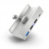 CONNECT IT USB Hub DeskHub, 1xUSB-C, 1xUSB 3.2, 2xUSB 2.0, stříbrná CHU-5100-SL