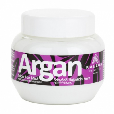 KALLOS Argan Colour Hair Mask 275ml - maska s Arganom na farbené vlasy
