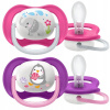 Avent Ultra Air Animals slon/tučniak ružová/lila
